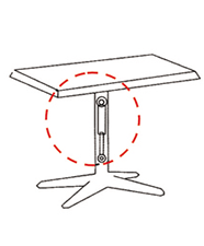 Ofis Açılır Yaprak Masa
